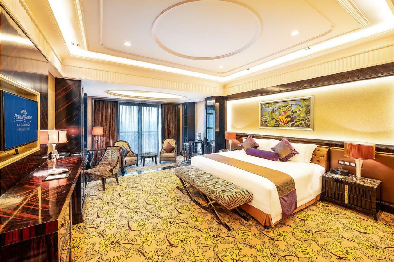 Howard Johnson Agile Plaza Chengdu Esterno foto